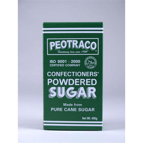Allow your butter to soften at room temperature so it easily beats up smoothly with the powdered (sometimes called confectioner's) sugar. Peotraco Confectioners' Sugar 450g | Shopee Philippines