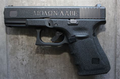 Rubber Textured Hand Gun Grip Tape American Infidel Fits Gen 4 Glock 19