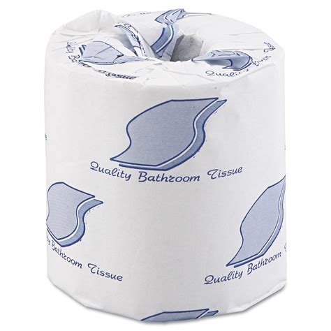 Gen Toilet Paper Wrapped 2 Ply White 500 Sheetsroll 96 Rolls