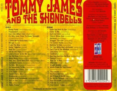 Tommy James And The Shondells Its A New Vibration An Ultimate Anthology 1997