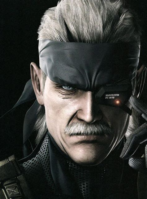 Old Snake Face Art From Metal Gear Solid 4 Art Artwork Gaming