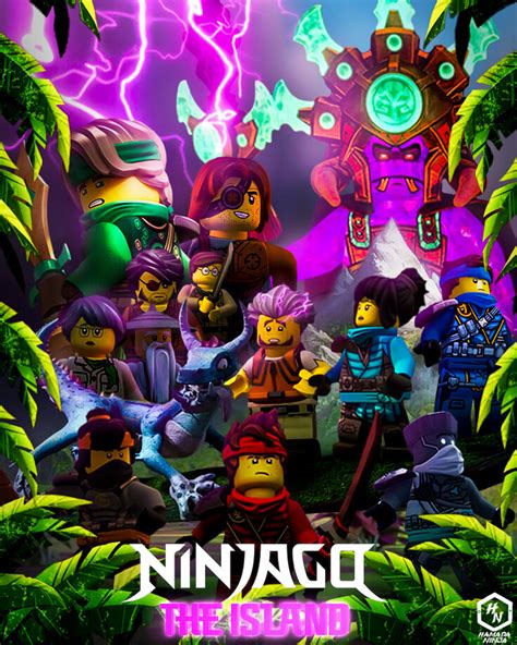 Artstation Ninjago The Island Poster By Me Hamada Ninja