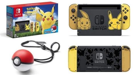 Nintendo Switch Pokemon Lets Go Pikachu Bundle Is Back In Stock