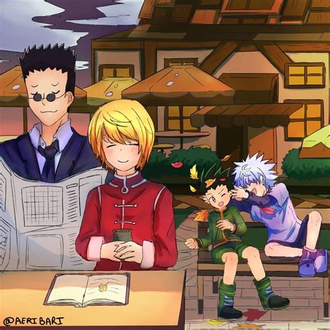 Anime Nerd All Anime Gon Killua Hunter X Hunter Quartet Naruto Fan Art Zelda Characters