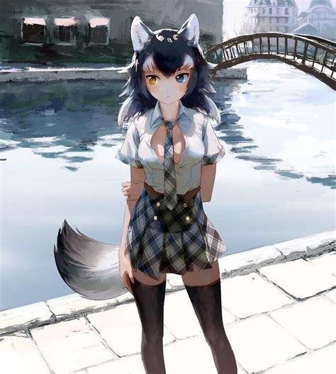 Pin By Troy Aalmo On Anime Neko Girl Anime Wolf Girl Kemono Friends