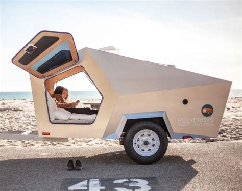 Polydrops Built A Classic Camper With A Modern Design Teardrop