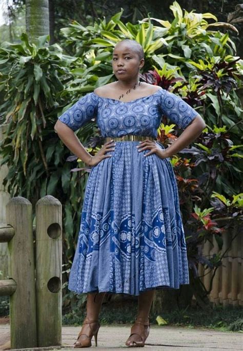Plus Size Shweshwe Dresses Sunika Magazine