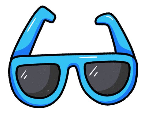 Cartoon Sunglasses Icon 18818856 Png
