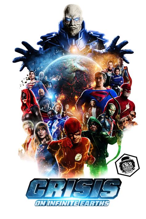 Crisis On Infinite Earths Final Poster By Bryanzap On Deviantart