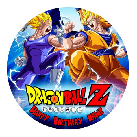 Maybe you would like to learn more about one of these? Dragonball Z Edible Cake Topper - VIParty
