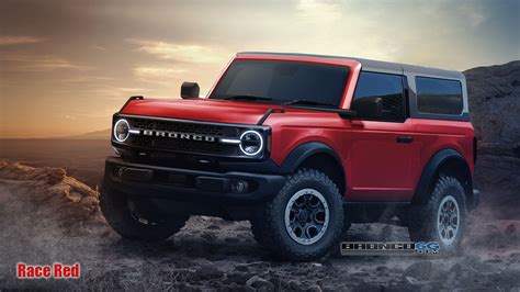 The New Ford Bronco Should Look Just Like These Renders Muscle Cars