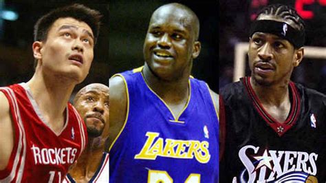 All Access Look Back Yao Ming Shaquille O Neal And Allen Iverson All 3 Headline 2016 Hall Of