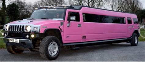 pink limousine hire london surrey pink party bus hire london pink hummer hire