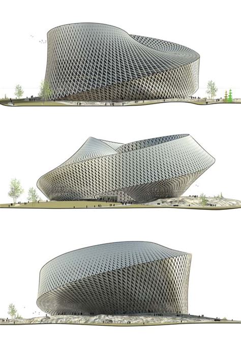 Big Architects Unveil Massive Mobius Strip Library For Kazakhstan