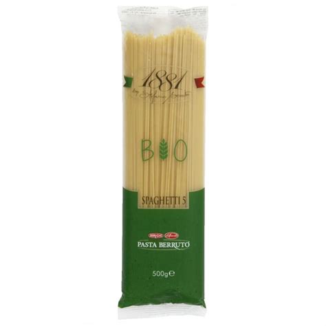 Pâtes Italiennes Spaghetti N°5 Bio 1881 Pasta Berruto Paquet 500g