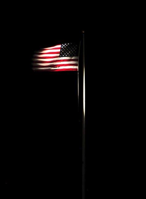 Dont Forget To Illuminate The American Flag When Displaying At Night