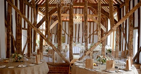 The original barn was built before 1850 and was small, so an addition was built to accommodate the wedding. Wedding Barn - Suffolk Barn Weddings