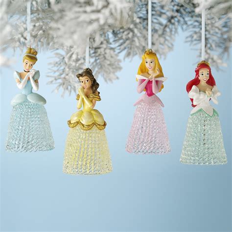 Disney Princess 4 Pc Bell Christmas Ornament Set Madambrightside Flickr