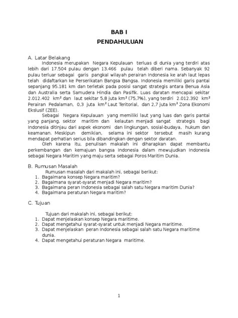 Kerajaan makkasar page 1 line 17qq com / transformasi indonesia dari negara kepulauan menjadi negara maritim memerlukan tahapan yang komprehensif melalui perubahan mind set terestrial ke laut. Makalah Negara Maritim