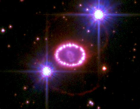 Astronomers Observe Magnetic Field Of Supernova 1987a Remnant