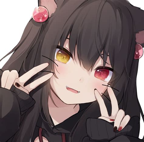 Anime Wolf Girl Dark Anime Girl Anime Girl Neko Anime Girlxgirl