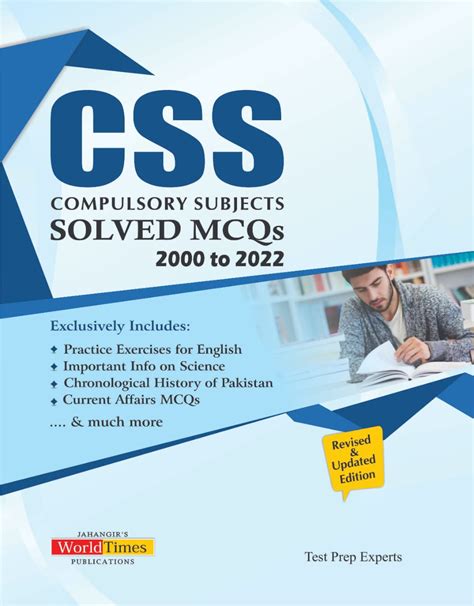 JWT CSS Compulsory Subjects Solved MCQs To New BooksNbooks Multan