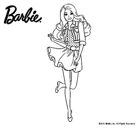 Dibujos De Barbie Para Colorear