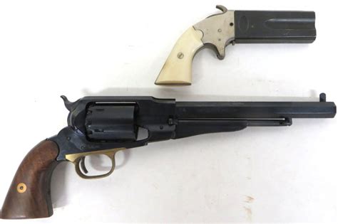 Two Modern Black Powder Pistols One A 44 Cal 6 Shoote Feb 23 2013