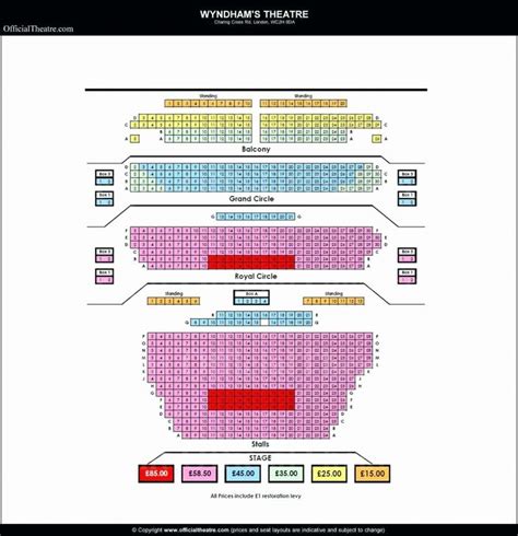 Keswick Theater Seating Chart Seating Charts Theater Seating Chart