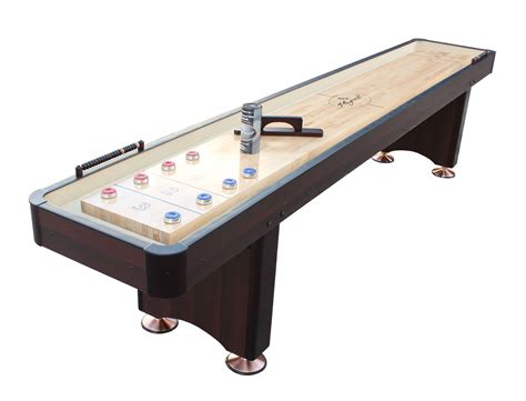 Playcraft Woodbridge Espresso 9 Ft Shuffleboard Table