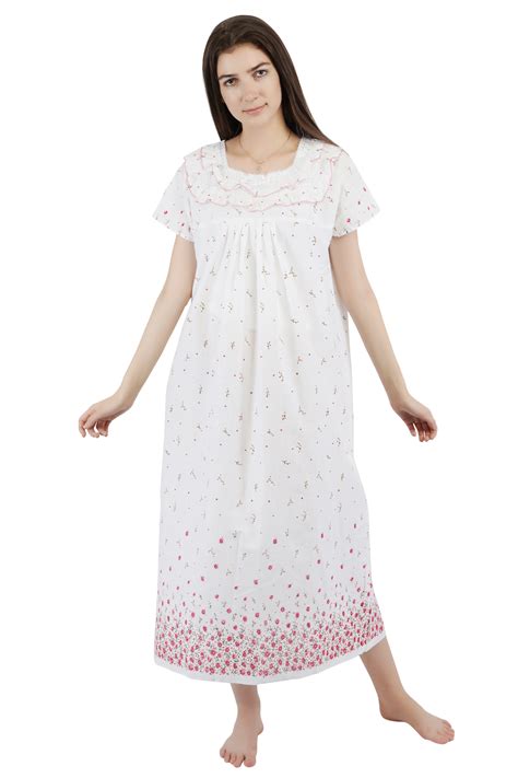 Buy Kaddy Womens Cotton Printed Nighty Night Dress Nighty For Girls Free Size Online ₹499