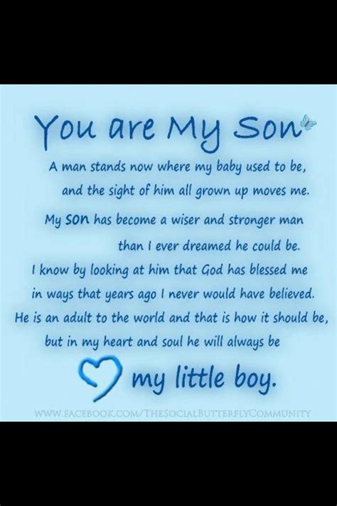 My heart filled with a love so big it felt like it would burst. I love my boys! | My son quotes, Son birthday quotes ...