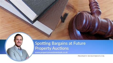 Spotting Bargains At Future Property Auctions Youtube