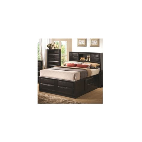 Briana Transitional Black California King Bed 202701kw By Coaster