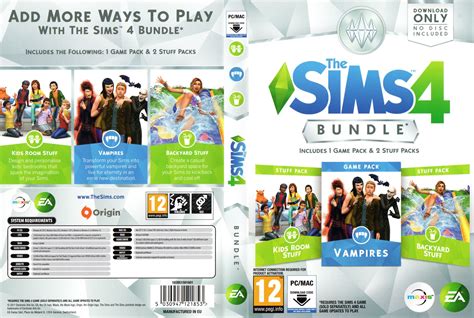 The Sims 4 Bundle Overview Vampires Kids Room And Backyard Simsvip