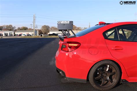 Carbon Rear Spoiler Ducktail 2015 Va Subaru Wrx Verus Engineering