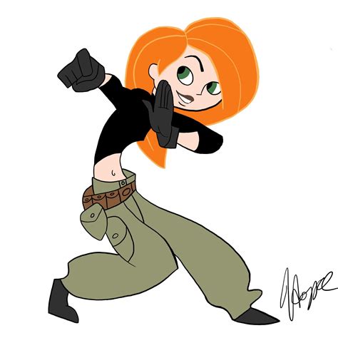 Fan Art Of Kim Possible Kim Possible Cartoon Styles Fan Art