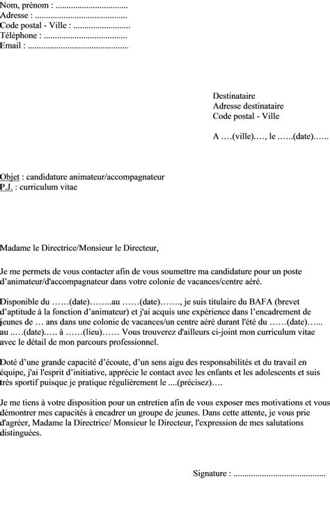 Comment écrire rapidement une bonne lettre de motivation ? Exemple lettre de motivation emploi saisonnier mairie ...