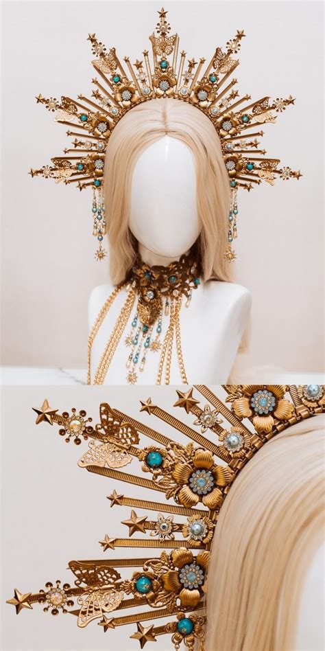 Carbickova Crowns On Etsy Headpiece Jewelry Hair Jewelry Headpiece