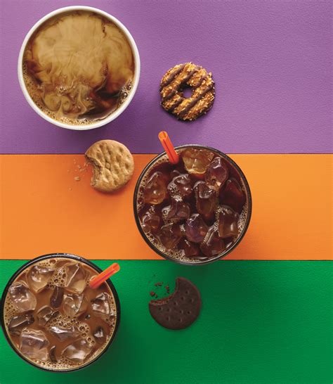 Jun 09, 2021 · dunkin' donuts swirls are made with sweetened condensed milk and flavored with cocoa, vanilla and other flavors to achieve the variety of flavors dunkin' donuts is known for. Dunkin' Donuts teams with Girl Scouts for new drinks