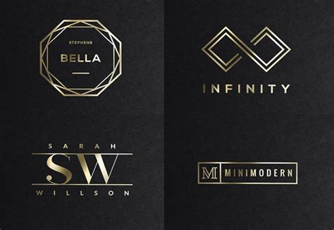 Design A Modern And Luxury Minimalist Logo By Delfinadesign