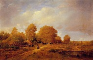 Théodore Rousseau | The Barbizon school of painters | Tutt'Art ...