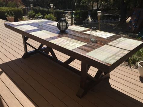 Diy Large Outdoor Dining Table Shanty 2 Chic