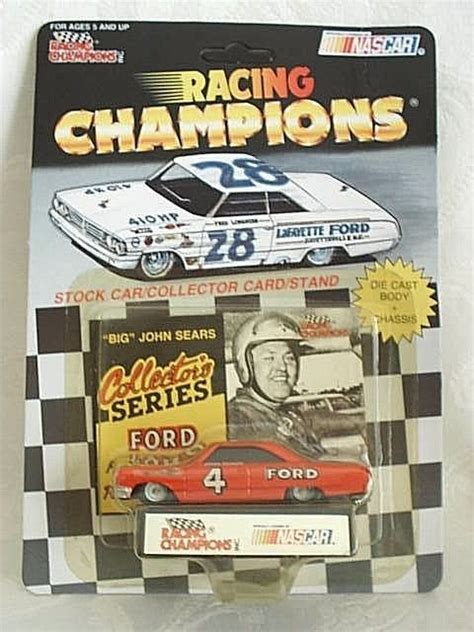 Very Rare 1992 Racing Champions 4 Big John Sears 1964 Ford Galaxie 1