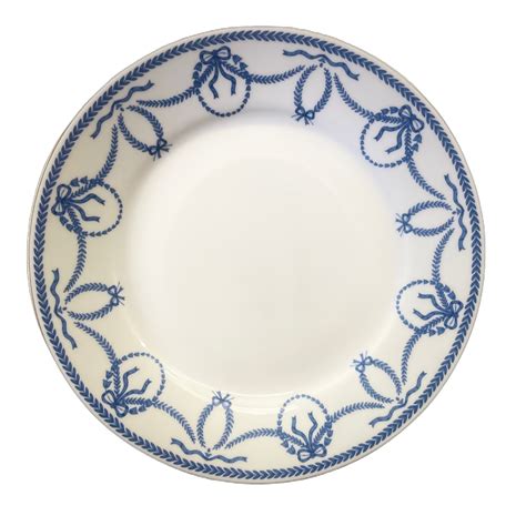 Cheverny Bleu Assiette Plate Cm Porcelaine Fine