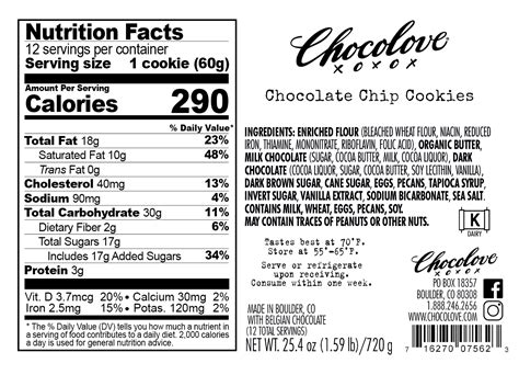 Chocolate Chip Cookies Chocolove Premium Chocolate