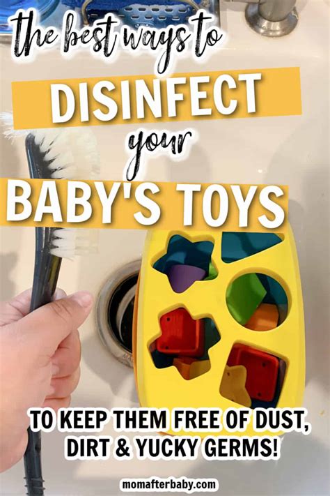 Best Way To Disinfect Toys And Keep Them Clean For Baby Mom After Baby