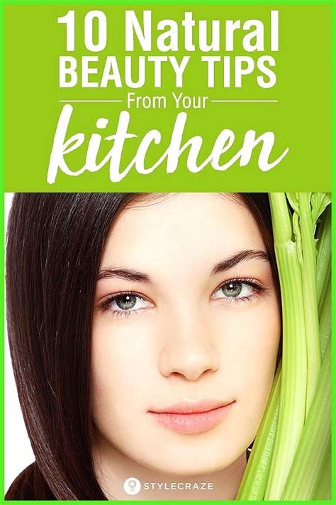 Top 10 Effective Natural Beauty Tips From Kitchen 10 Most Effective