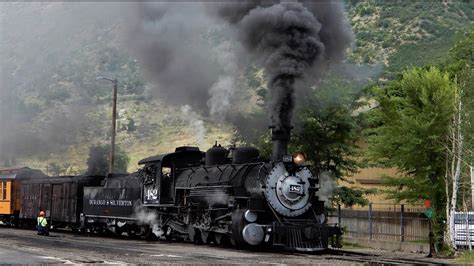 Coal Burning Steam Trains In Action In Durango And Silverton Narrow