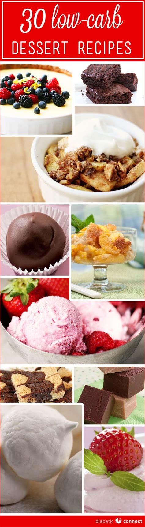Diabetes is a very serious medical condition, but it can be kept in check with the right medication and a healthy diet plan. 30 Low-Carb Dessert Recipes from DiabeticConnect.com. Easy-to-make sweet treats for your next ...